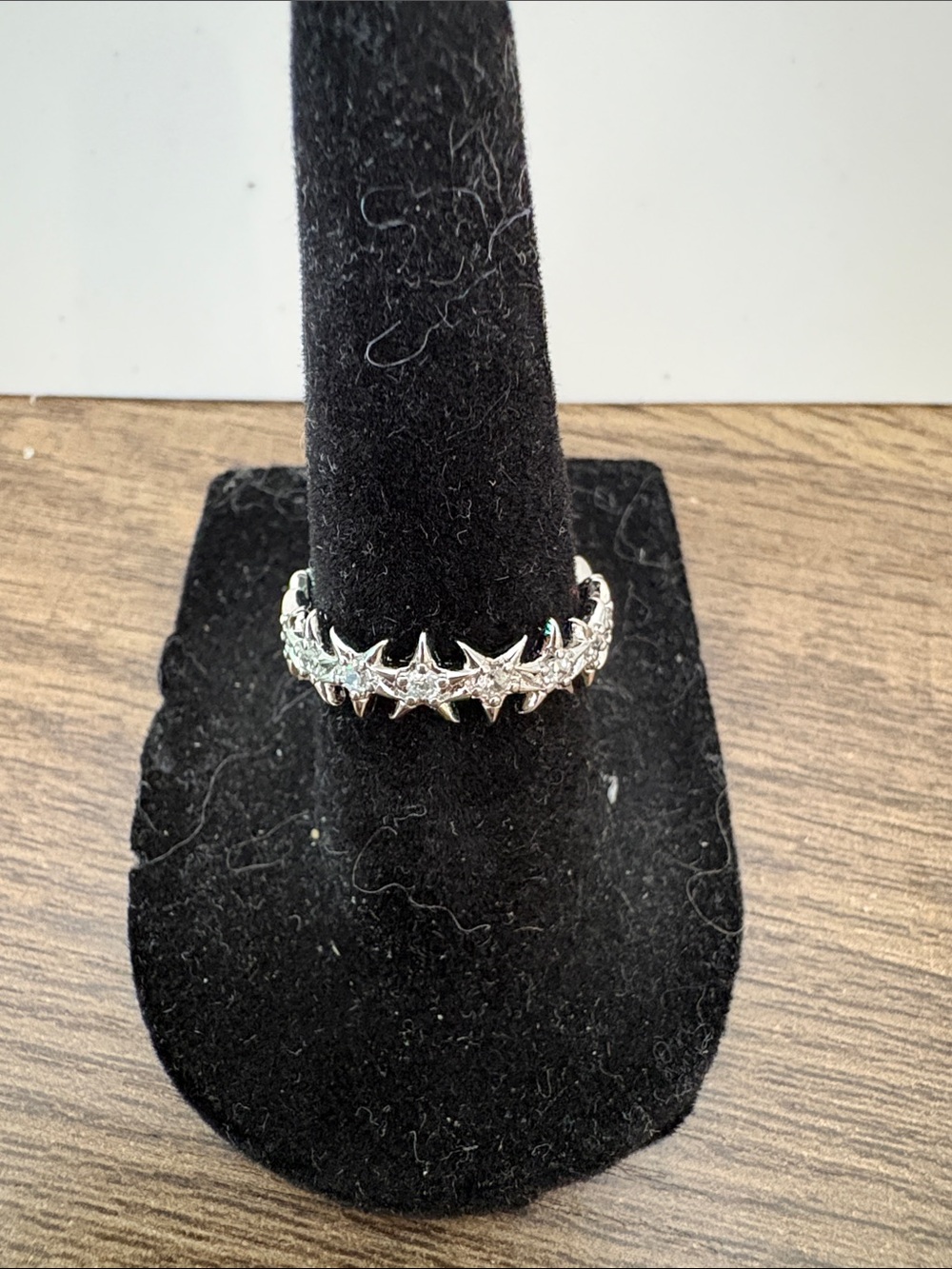 Pretty Bird White Gold Ring Size 6